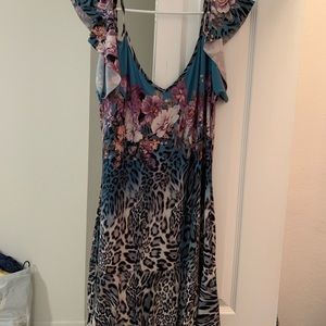 BRAND NEW WOMAN PRINT DRESS